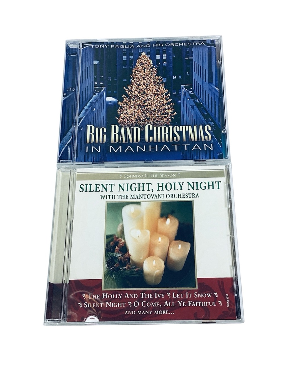 💚 Big Band Christmas + Silent Night Holiday CD Duo